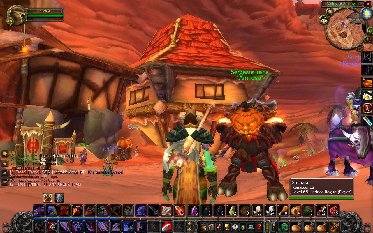 Скриншоты World of Warcraft.