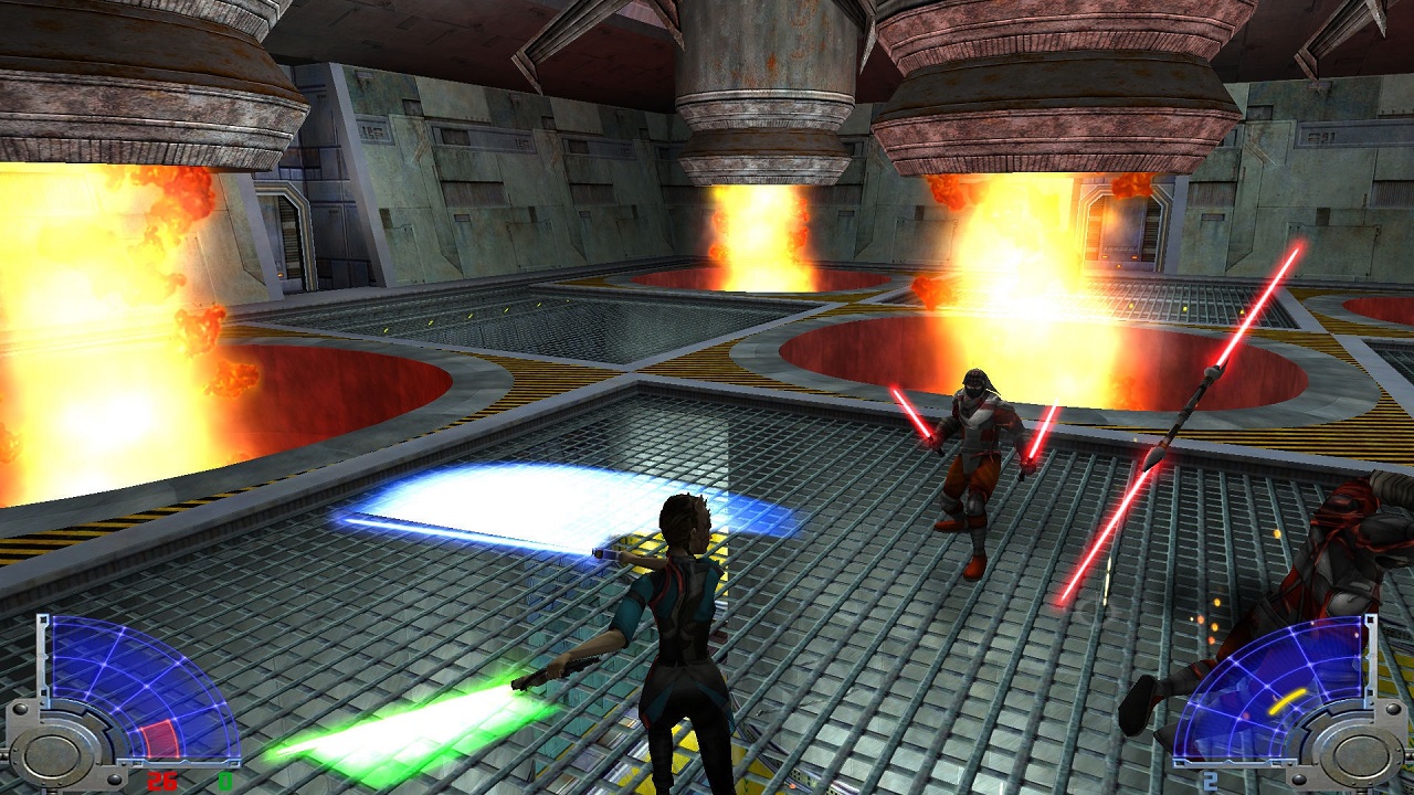 Скриншоты Star Wars Jedi Knight Jedi Academy.