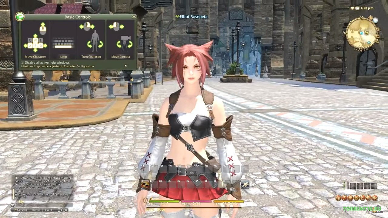 Скриншоты Final Fantasy XIV.